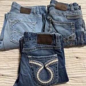 Men’s BKE and Big Star jeans